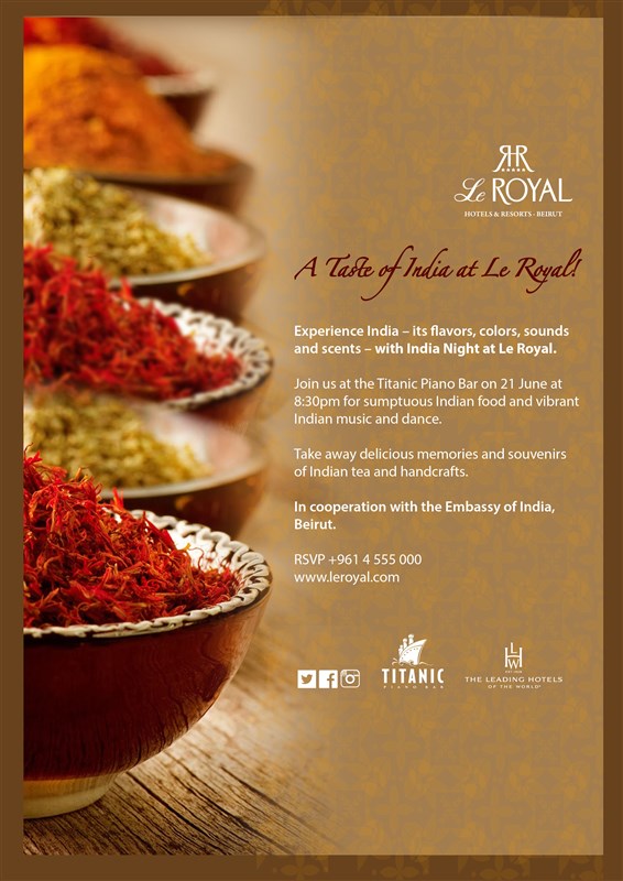A Taste of India at Le Royal